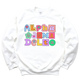AGD- Patchwork Sorority Crewneck Sweatshirt