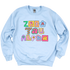 ZTA- Patchwork Sorority Crewneck Sweatshirt