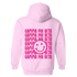 GPHI- Pink Smile Back Sorority Hooded Sweatshirt