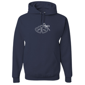 ZTA- Love Knot Locket Sorority Hooded Sweatshirt