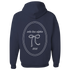 ZTA- Love Knot Locket Sorority Hooded Sweatshirt