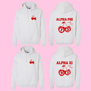 Cherry Pop Sorority Hooded Sweatshirt