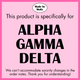 AGD- The Alex Sorority Hooded Sweatshirt