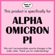 AOII- Patchwork Sorority Crewneck Sweatshirt