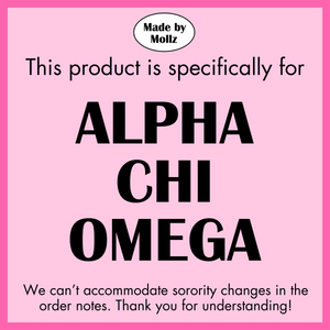 AXO- Patchwork Sorority Crewneck Sweatshirt