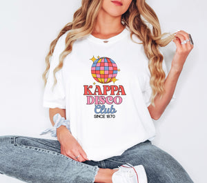 Disco Club Sorority Tee