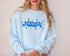 ADPi Retro Flower Sorority Sweatshirt