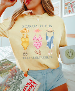 Soak Up The Sun Sorority Tee