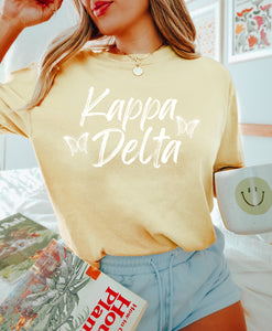 Butterflies for my Sorority Tee