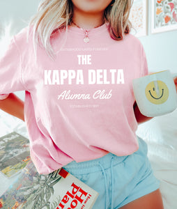 Sisterhood Last Forever Sorority Alumna Tee