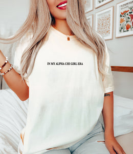 Sorority Name - In My Sorority Girl Era Tee