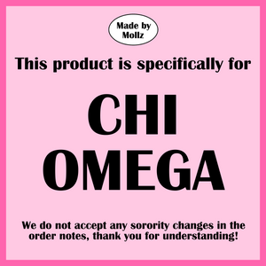 CHI O- Patchwork Sorority Crewneck Sweatshirt