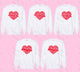 Checkered Heart Sorority Sweatshirt