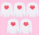 Checkered Heart Sorority Sweatshirt