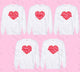 Checkered Heart Sorority Sweatshirt