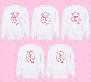 Cherry Bow Sorority Sweatshirt