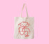 Cherry Bow Sorority Tote Bag