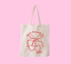 Cherry Bow Sorority Tote Bag
