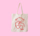 Cherry Bow Sorority Tote Bag