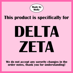DZ- Pink Bow Sorority Crewneck Sweatshirt