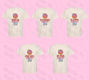 Disco Club Sorority Tee