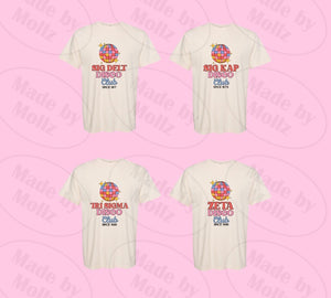 Disco Club Sorority Tee