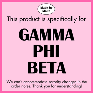 GPHI- Sparkly Butterfly Sorority Hooded Sweatshirt