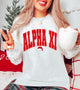 Santa Arch Sorority Sweatshirt