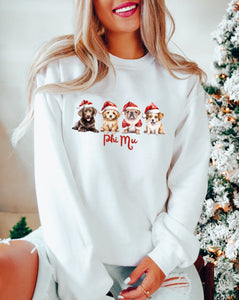 Santa Paws Sorority Sweatshirt