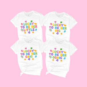 Lucky Charms Big Little Family Shirts