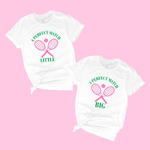 Perfect Match Big Little Family Shirts