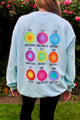 Angel Energy Light Blue Crewneck Sweatshirt