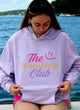 The Homebody Club Purple Sweatshirt