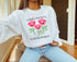 Flower Market Sorority Crewneck Sweatshirt