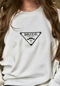 Custom Diamond Bride Sweatshirt
