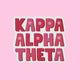 Starburst Sorority Sticker