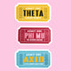 Admit One Ticket Sorority Sticker