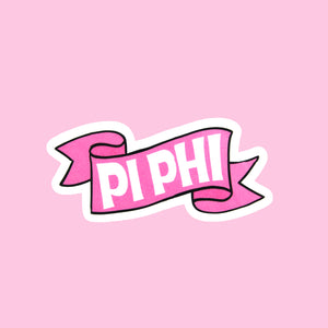 Banner Sorority Sticker