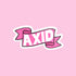 Banner Sorority Sticker