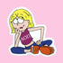 Lizzie Inspired Sorority Sticker