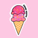 Ice Cream Sorority Sticker