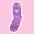 Y2K Cell Phone Sorority Sticker