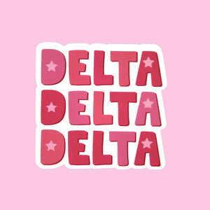 Starburst Sorority Sticker