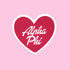 Barbie Heart Sorority Sticker