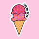 Ice Cream Sorority Sticker