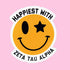 Happiest With Sorority Sticker