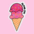 Ice Cream Sorority Sticker
