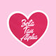 Barbie Heart Sorority Sticker