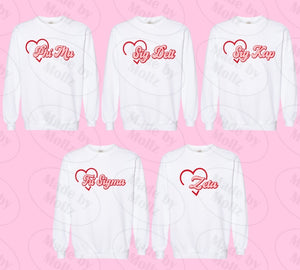 In My Heart Sorority Sweatshirt