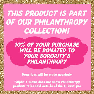 PI PHI- Through and Through Philanthropy Tee